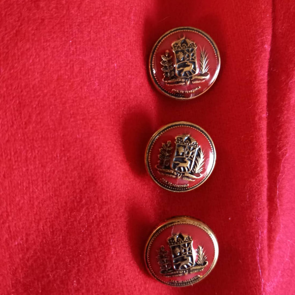 Pendleton | Vintage Red 100% Virgin Wool Blazer Jacket - Picture 3 of 8